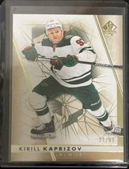 Kirill Kaprizov [Limited Gold] #2 Hockey Cards 2022 SP Authentic Prices