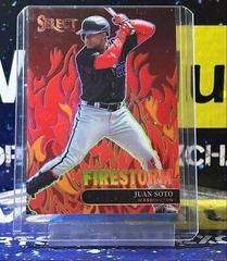 Juan Soto #F-5 Baseball Cards 2022 Panini Select Firestorm Prices