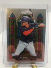 Juan Soto [Giraffe Prizm] #SG-3 Baseball Cards 2021 Panini Prizm Stained Glass Prices