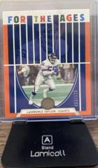 Lawrence Taylor [Orange] #FA-4 Football Cards 2022 Panini Legacy For the Ages Prices