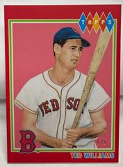 Ted Williams [Red] Baseball Cards 2022 Topps Brooklyn Collection Prices