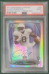 Allen Robinson [Prism Refractor] Football Cards 2014 Bowman Chrome Rookie Autograph Prices