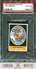 Tim Webster Football Cards 1972 Sunoco Stamps Prices