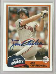 Joe Charboneau Baseball Cards 2012 Topps Archives Fan Favorite Autographs Prices