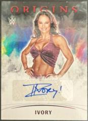 Ivory [Red] #OA-IVY Wrestling Cards 2022 Panini Chronicles WWE Origins Autographs Prices