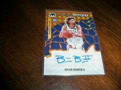 Brian Bowen II [Orange] #RS-BB2 Basketball Cards 2019 Panini Mosaic Rookie Scripts Prices