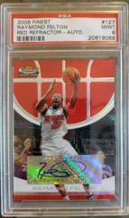 Raymond Felton [Red Refractor Autograph] Basketball Cards 2005 Finest Prices