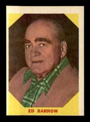 Ed Barrow #23 Baseball Cards 1960 Fleer Prices