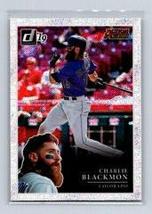 Charlie Blackmon [Rapture] #AA11 Baseball Cards 2019 Panini Donruss Action All Stars Prices