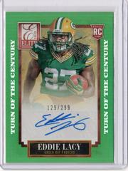 Eddie Lacy [Turn of the Century Autograph] #131 Football Cards 2013 Panini Elite Prices