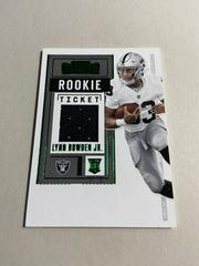 Lynn Bowden Jr. Football Cards 2020 Panini Contenders Rookie Ticket Swatches Prices
