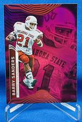 Barry Sanders [Pink] #3 Football Cards 2023 Panini Chronicles Draft Picks Illusions Prices