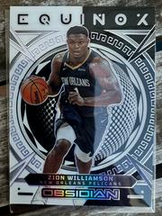 Zion Williamson [Purple] #10 Basketball Cards 2022 Panini Obsidian Equinox Prices