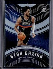 Cade Cunningham [Holo] #15 Basketball Cards 2022 Panini Donruss Optic Star Gazing Prices