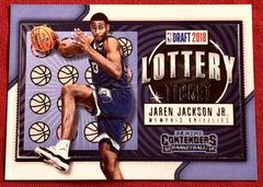 Jaren Jackson Jr. Basketball Cards 2018 Panini Contenders Lottery Ticket Prices