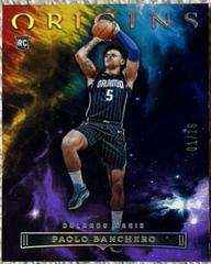Paolo Banchero [Purple] #40 Basketball Cards 2022 Panini Origins Prices