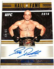 Bas Rutten [Blue] #HF-BRT Ufc Cards 2023 Panini Chronicles UFC Hall of Fame Autographs Prices