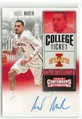 Abdel Nader [Autograph Playoff Ticket] #178 Basketball Cards 2016 Panini Contenders Draft Picks Prices