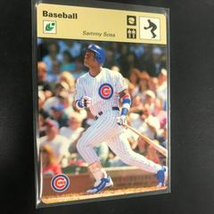 Sammy Sosa [Orange Fielding Ball] #44 Baseball Cards 2005 Leaf Sportscaster Prices