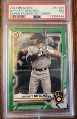 Garrett Mitchell [Green] #BP-129 Baseball Cards 2021 Bowman Paper Prospects Prices