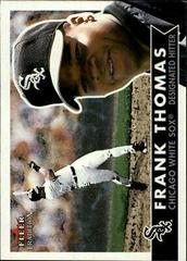 Frank Thomas Baseball Cards 2001 Fleer Prices