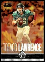 Trevor Lawrence #8 Football Cards 2023 Panini Score Men of Autumn Prices