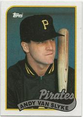 Andy Van Slyke #350 Baseball Cards 1989 Topps Prices