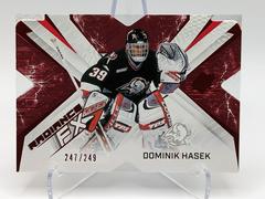 Dominik Hasek [Red] #RFX-16 Hockey Cards 2022 SPx Radiance FX Prices
