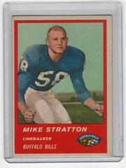 Mike Stratton #32 Football Cards 1963 Fleer Prices