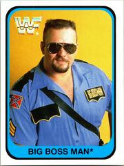 Big Boss Man #102 Wrestling Cards 1991 Merlin WWF Prices
