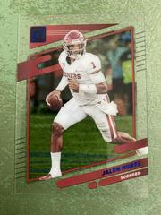 Jalen Hurts [Blue] #6 Football Cards 2023 Panini Chronicles Draft Picks Clearly Donruss Prices