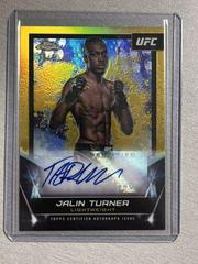 Jalin Turner [Gold Refractor] #FNA-JTU Ufc Cards 2024 Topps Chrome UFC Signature Prices
