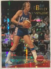 Billy Cunningham [Finest Atomic Refractor] Basketball Cards 1996 Topps Stars Prices