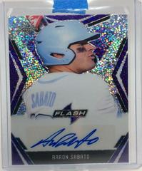 Aaron Sabato [Purple] #BA-AS1 Baseball Cards 2020 Leaf Flash Autographs Prices