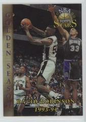 David Robinson [Finest Refractor] Basketball Cards 1996 Topps Stars Prices