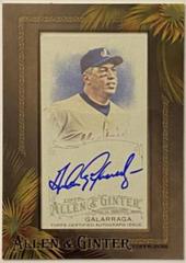 Andres Galarraga Baseball Cards 2016 Topps Allen & Ginter Framed Mini Autographs Prices