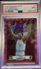 Bam Adebayo [Pink] #16 Basketball Cards 2020 Panini Donruss Optic My House Prices