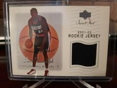 Zach Randolph [Rookie Jersey] #91 Basketball Cards 2001 Upper Deck Sweet Shot Prices