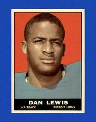 Dan Lewis #30 Football Cards 1961 Topps Prices