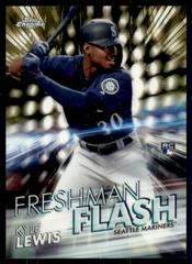 Kyle Lewis [Gold Refractor] #FF-13 Baseball Cards 2020 Topps Chrome Freshman Flash Prices