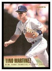 Tino Martinez #188 Baseball Cards 1996 Fleer Prices