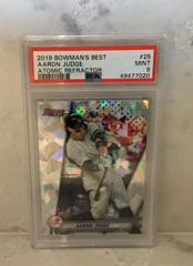 Aaron Judge [Atomic Refractor] #25 Baseball Cards 2019 Bowman's Best Prices