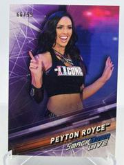 Peyton Royce [Purple] Wrestling Cards 2019 Topps WWE Smackdown Live Prices