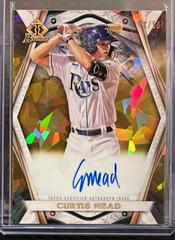 Curtis Mead [Gold Atomic] #BIA-CM Baseball Cards 2022 Bowman Chrome Invicta Autographs Prices