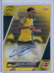 Jude Bellingham [Gold] #BCA-JB Soccer Cards 2021 Topps Bundesliga Autographs Prices