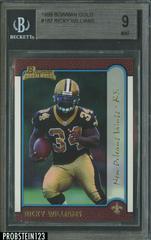Ricky Williams [Gold] Football Cards 1999 Bowman Prices