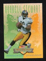 Kordell Stewart [Green] Football Cards 1998 Leaf Rookies & Stars Crusade Prices