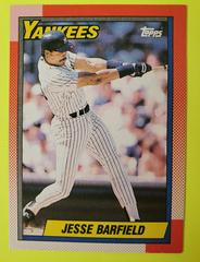 Jesse Barfield #740 Tiffany Baseball Cards 1990 Topps Tiffany Prices