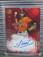 Luis Matos [Red] #PA-LMS Baseball Cards 2021 Bowman Inception Autographs Prices
