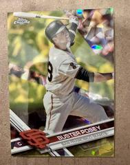 Buster Posey [Gold] #675 Baseball Cards 2017 Topps Chrome Sapphire Prices